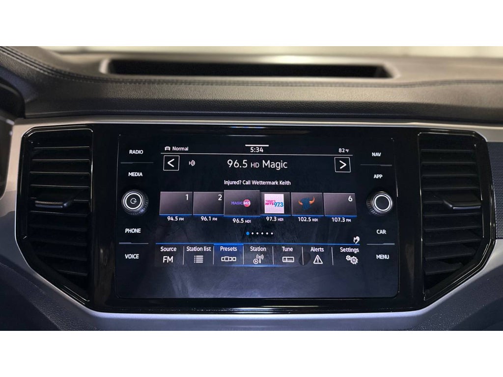 2023 Volkswagen Atlas 3.6L V6 SEL R-Line Black
