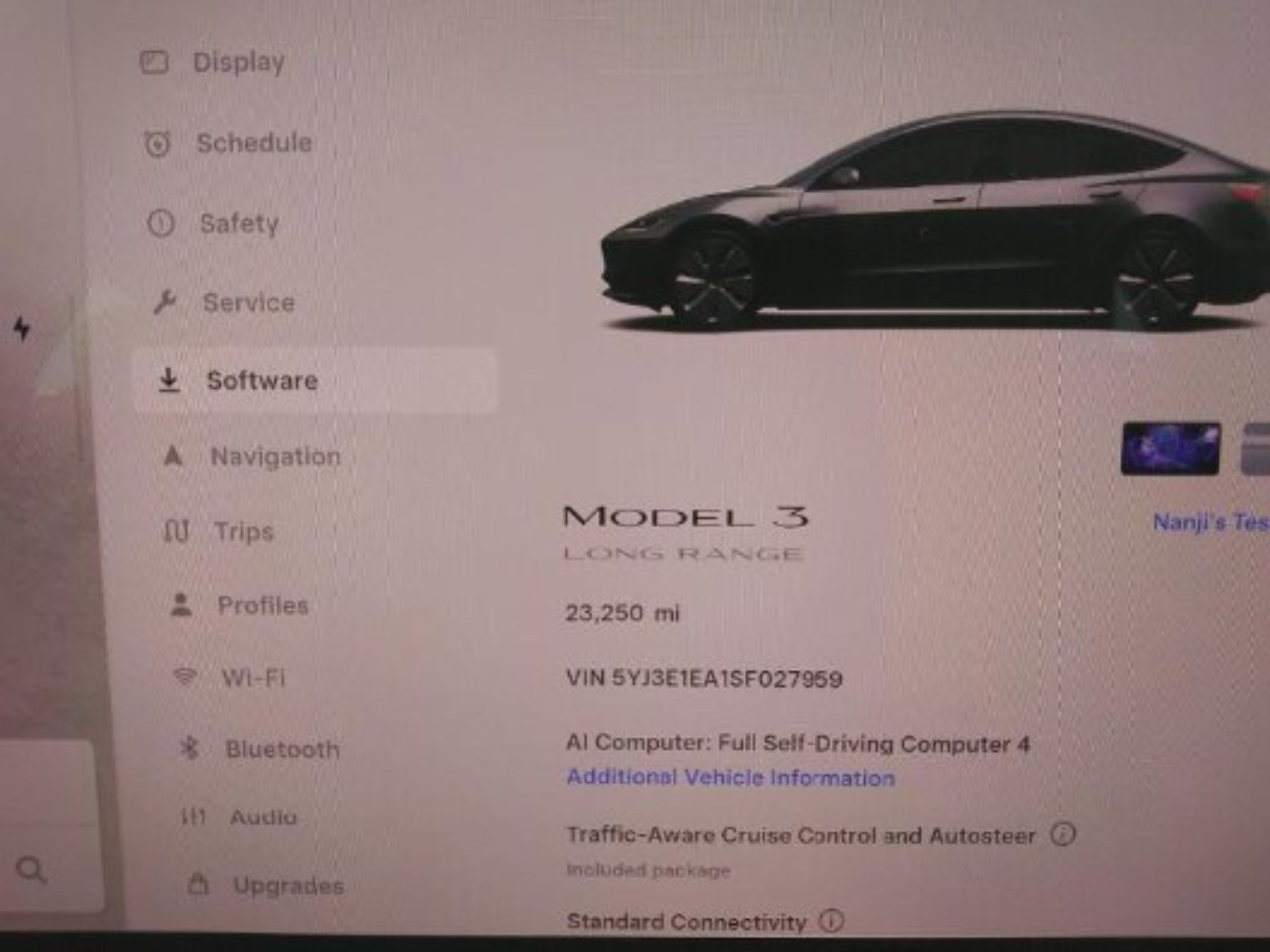 2025 Tesla Model 3 Long Range