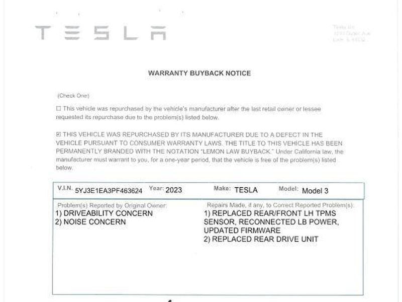 2023 Tesla Model 3 Base