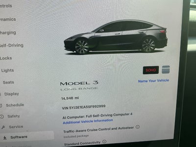 2025 Tesla Model 3 Long Range