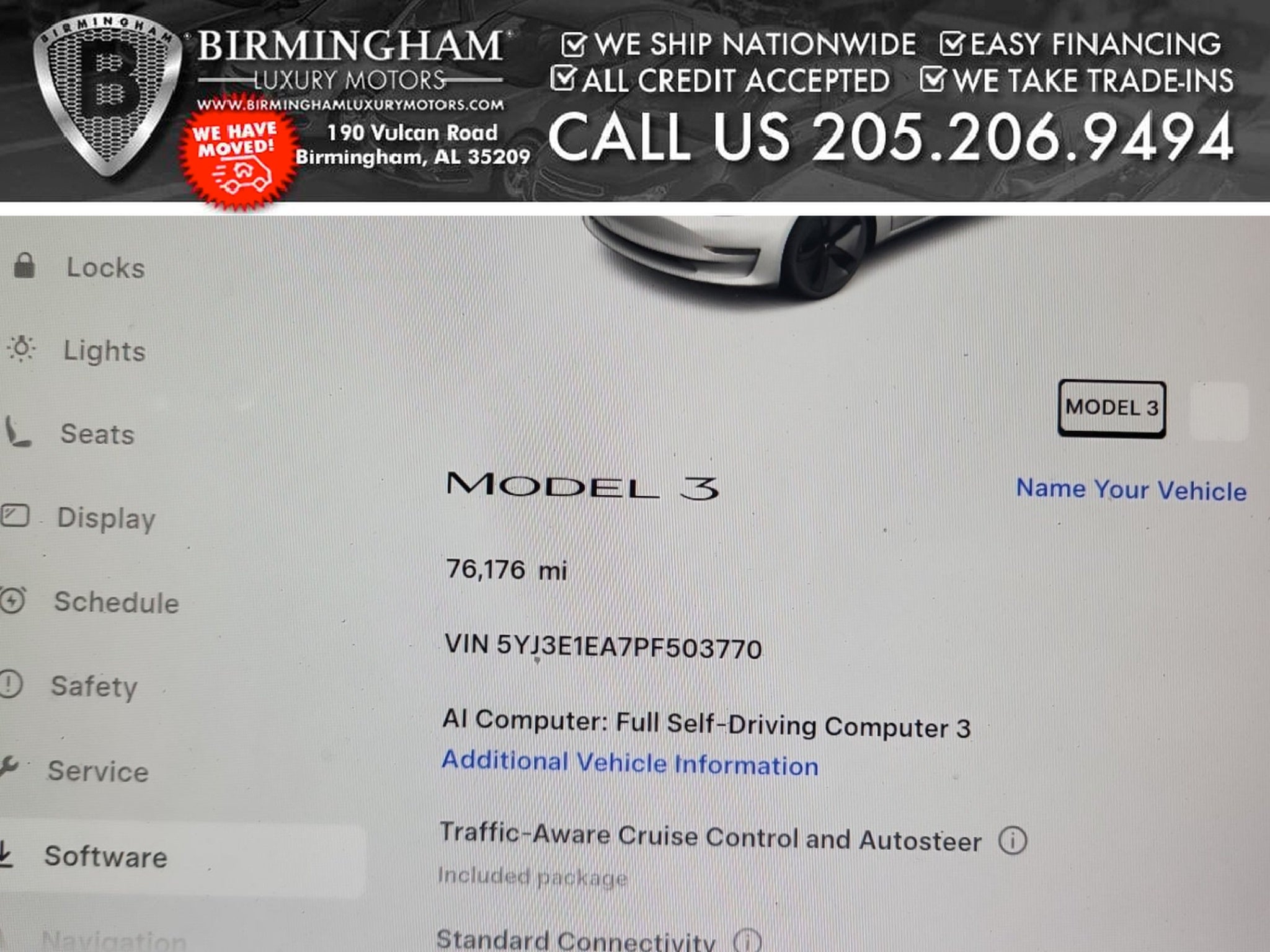2023 Tesla Model 3 Base