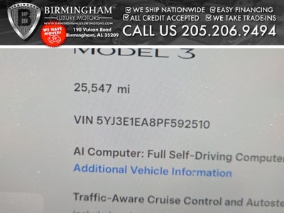 2023 Tesla Model 3 Base