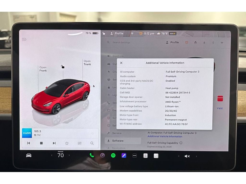 2022 Tesla Model 3 Long Range