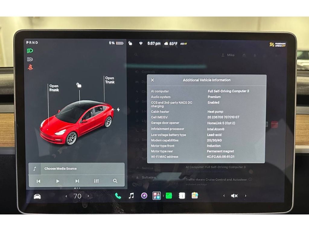 2021 Tesla Model 3 Long Range
