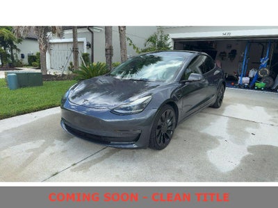 2022 Tesla Model 3 Performance