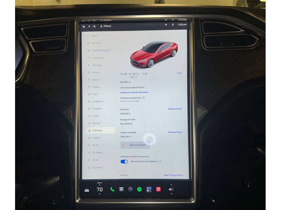 2013 Tesla Model S Base