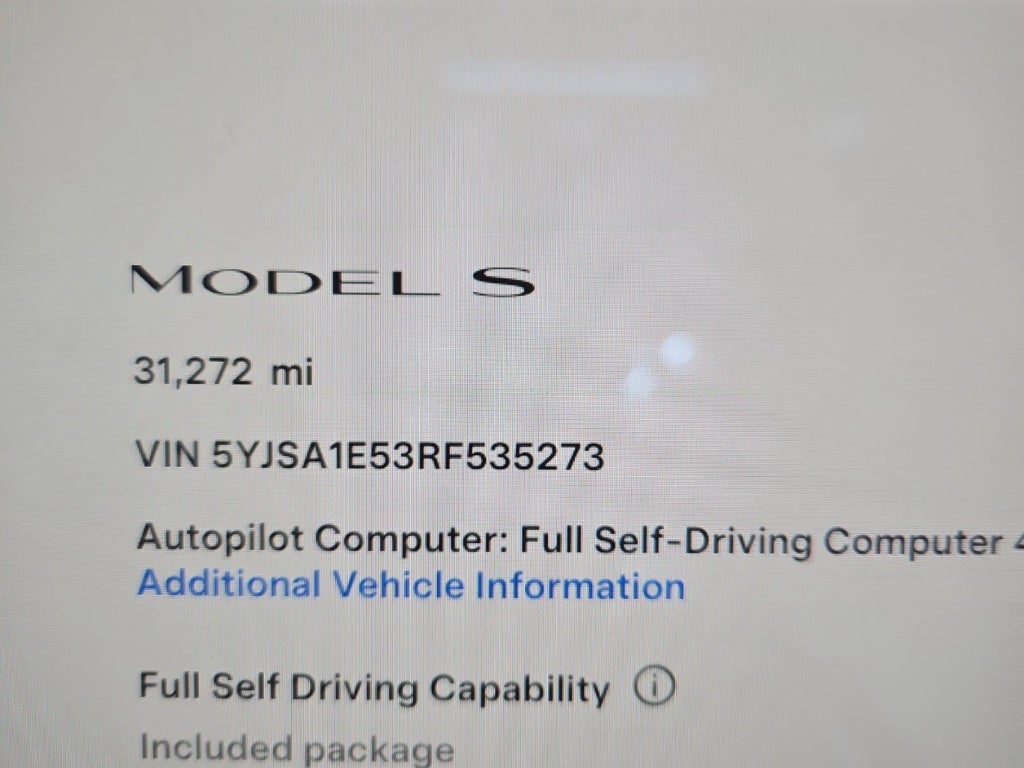 2024 Tesla Model S Base