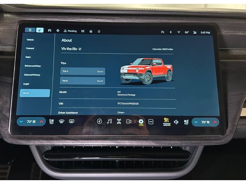 2023 Rivian R1T Adventure - Large Pack