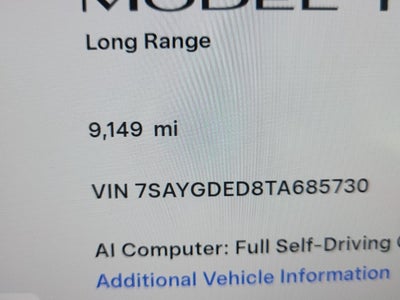 2026 Tesla Model Y Long Range