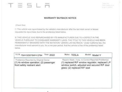 2022 Tesla Model Y Performance