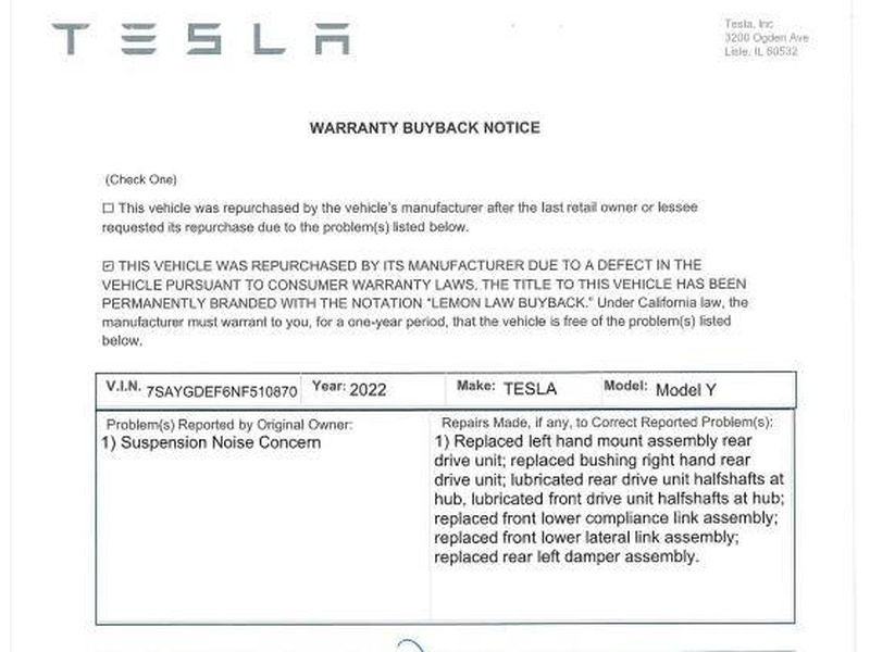 2022 Tesla Model Y Performance