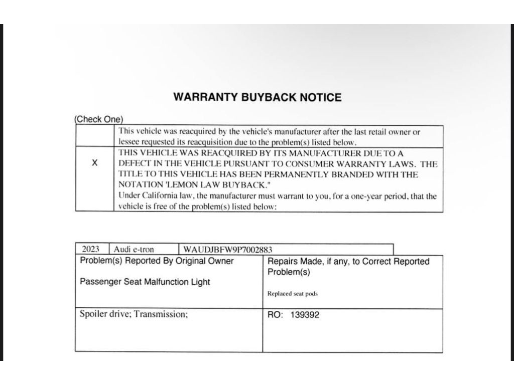 2023 Audi e-tron GT Prestige