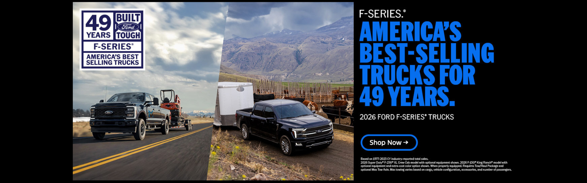 America's best-selling trucks for 49 years